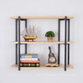 Nordic wall shelf living room background wall decoration